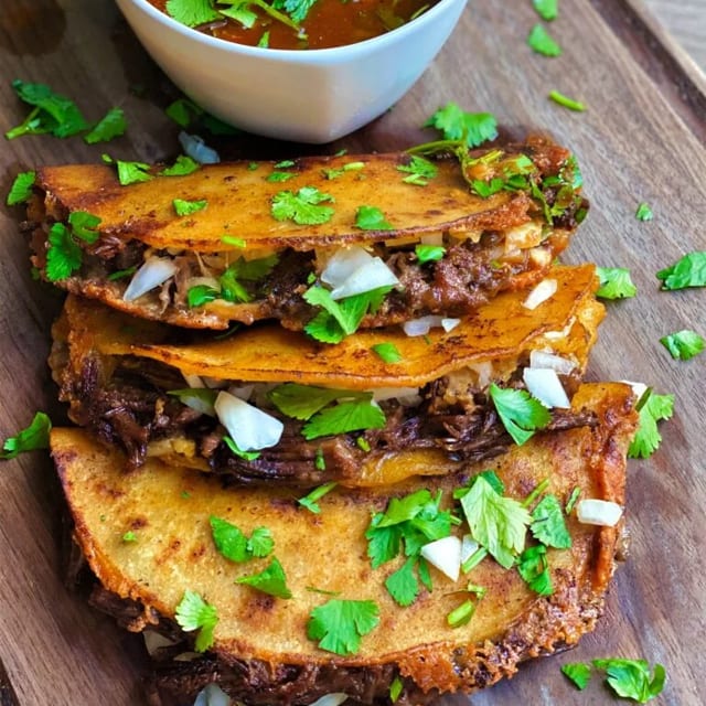 Quesabirria Tacos.