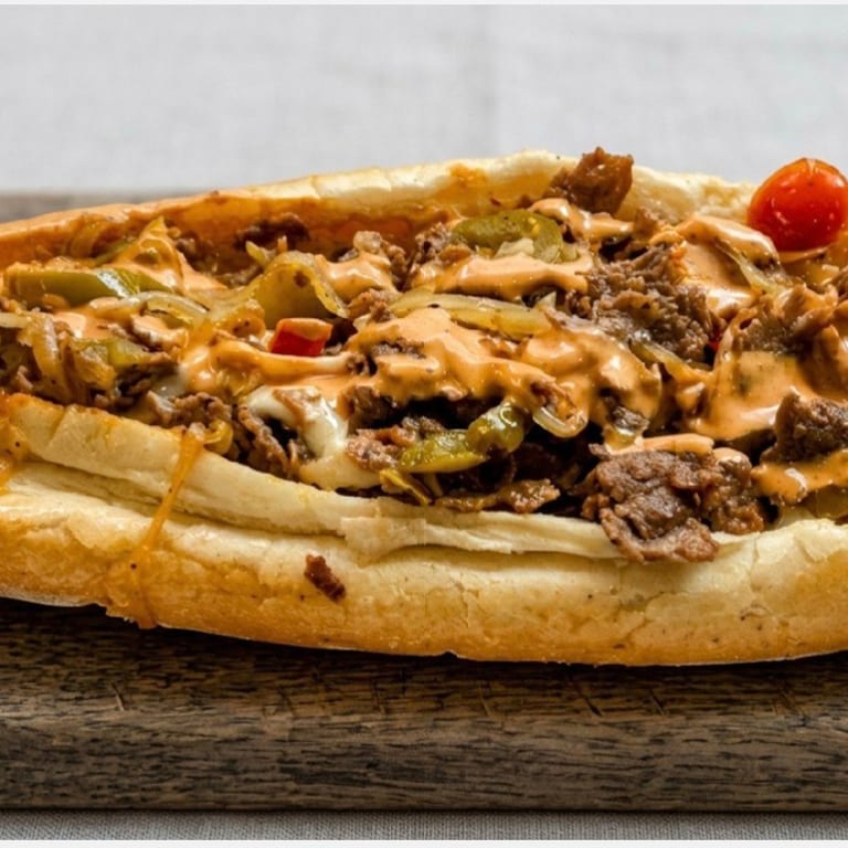 Indulge in Our Cheesesteak