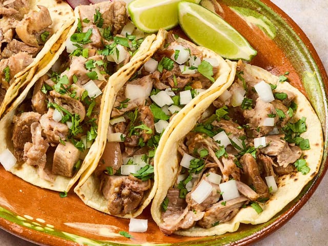 Tacos de Carnitas.