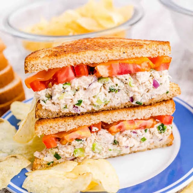 Tuna Melt Sandwich.