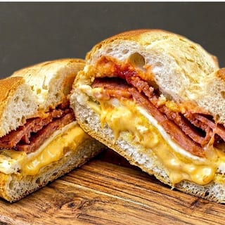Ham Egg and Cheese Sandwich