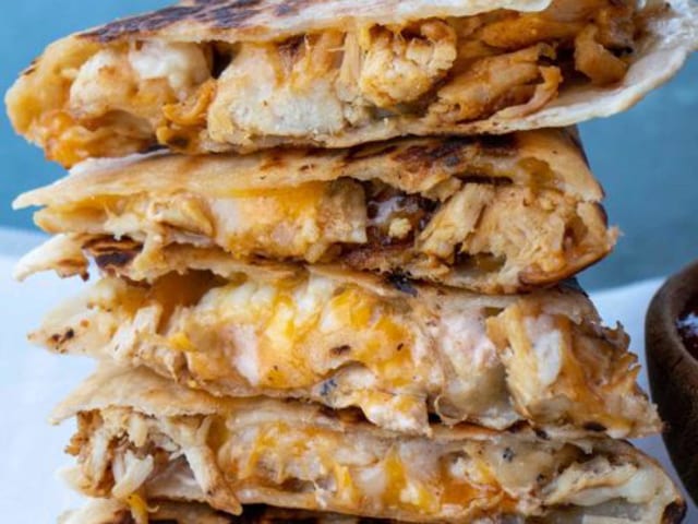 Grilled Chicken Quesadilla.