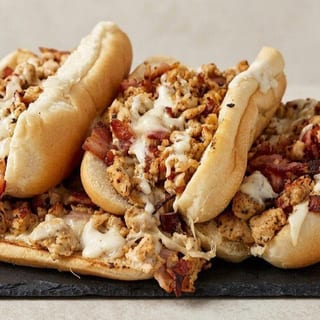Chicken bacon ranch cheesesteak