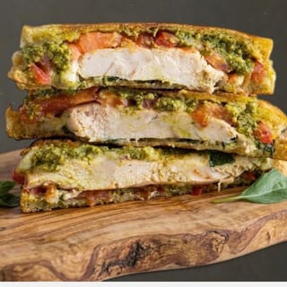 Grilled Chicken Pesto Panini