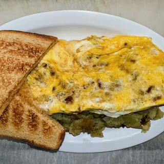 Bacon Cheese Omelette