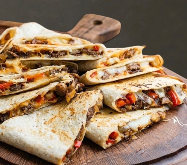 Philly Cheesesteak Quesadilla.