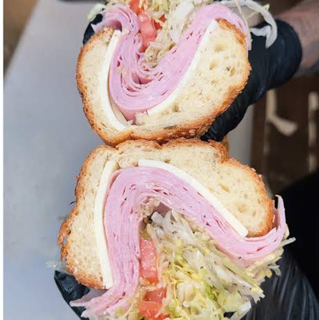 Ham and Cheese Hoagie.