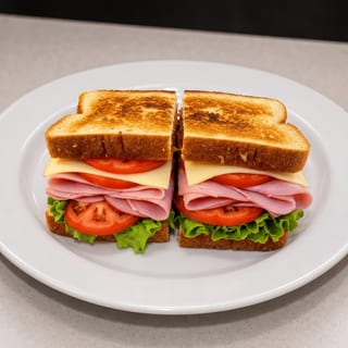 Ham and Cheese Sandwich