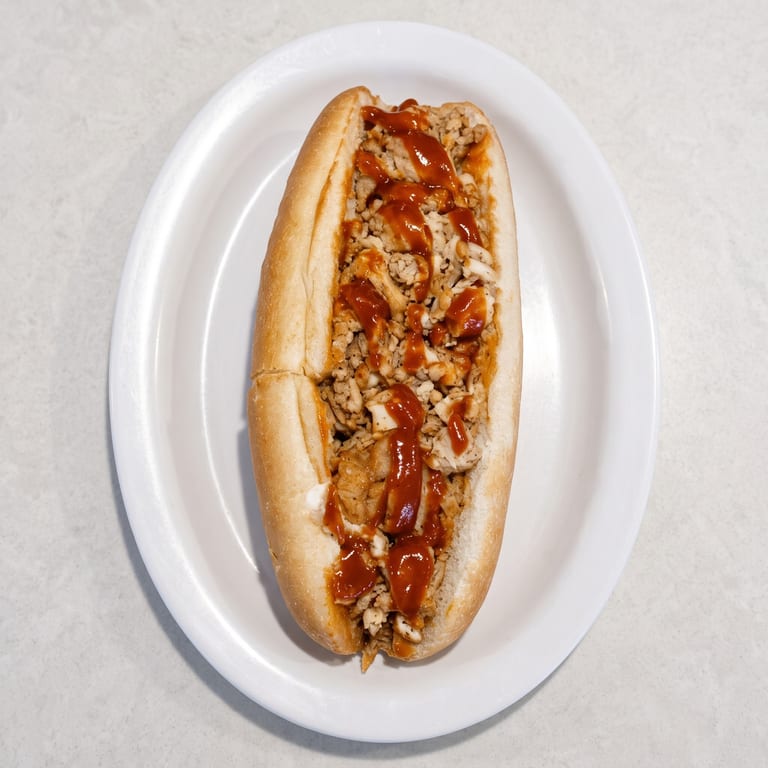 Indulge in Our Chicken Cheesesteak