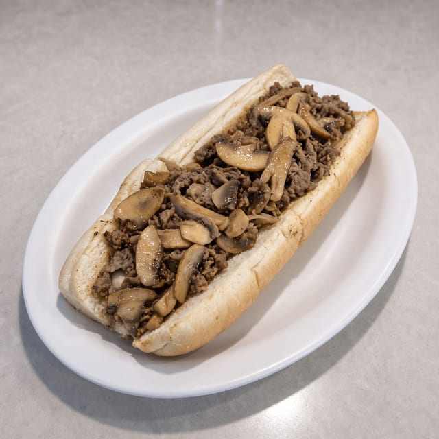 Mushroom Cheesesteak.