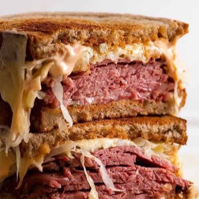 Corned Beef Reuben.